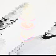 Fringe Knit Balaclava Tofu/ Tofu Universal