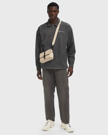 Sveter Polo by Ralph Lauren Polo Ralph Lauren Relaxed Fit Quarter-Zip Pullover Šedá | 710981477002, 1