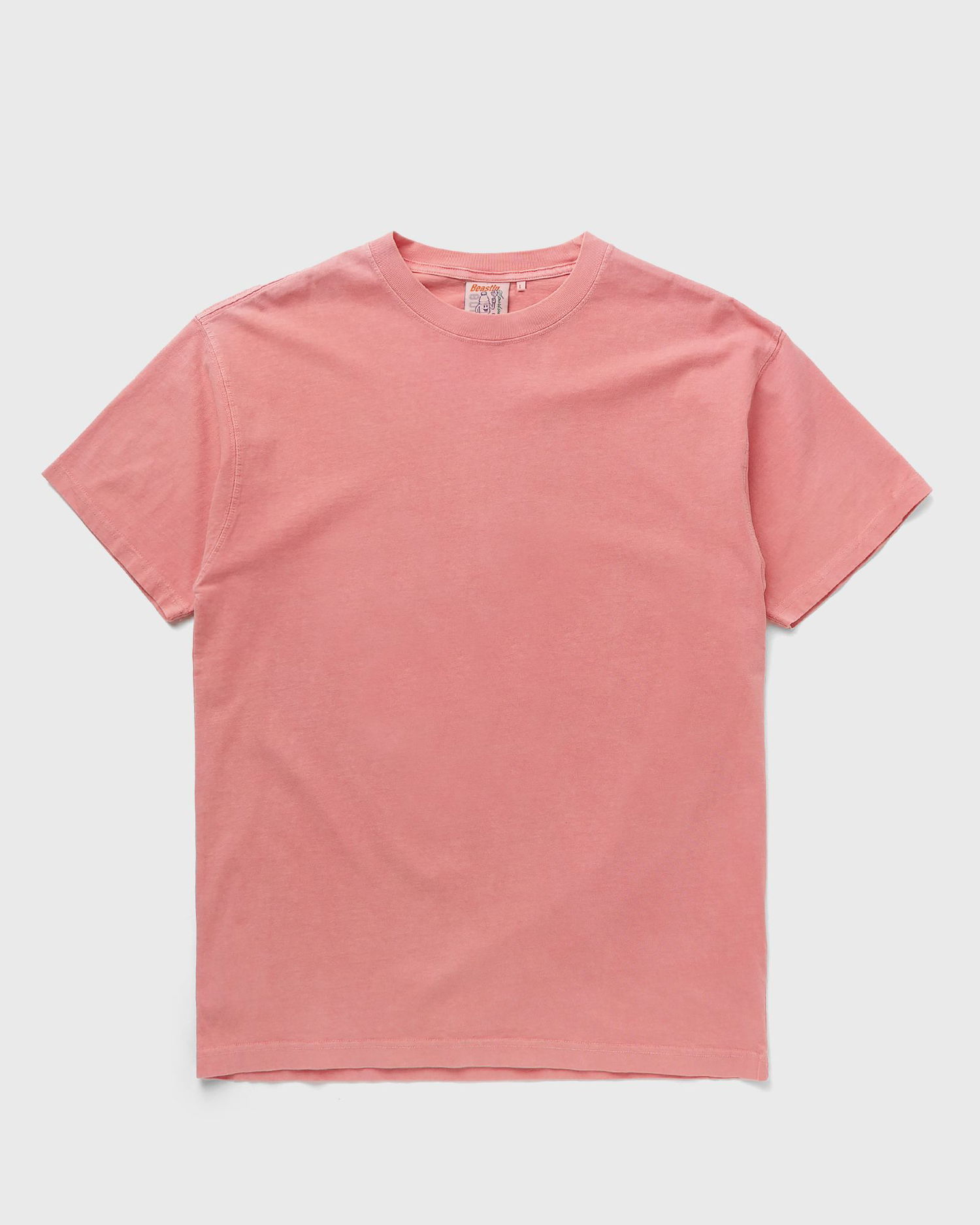 Tričko BSTN Basic Crew Neck Short Sleeve T-Shirt Ružová | BEASTIN-PLAIN19-UND-20, 1
