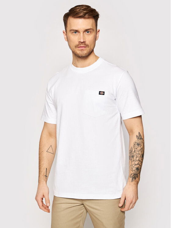 Tričko Dickies Porterdale Pocket Tee Biela | DK0A4TMO-WHX, 0