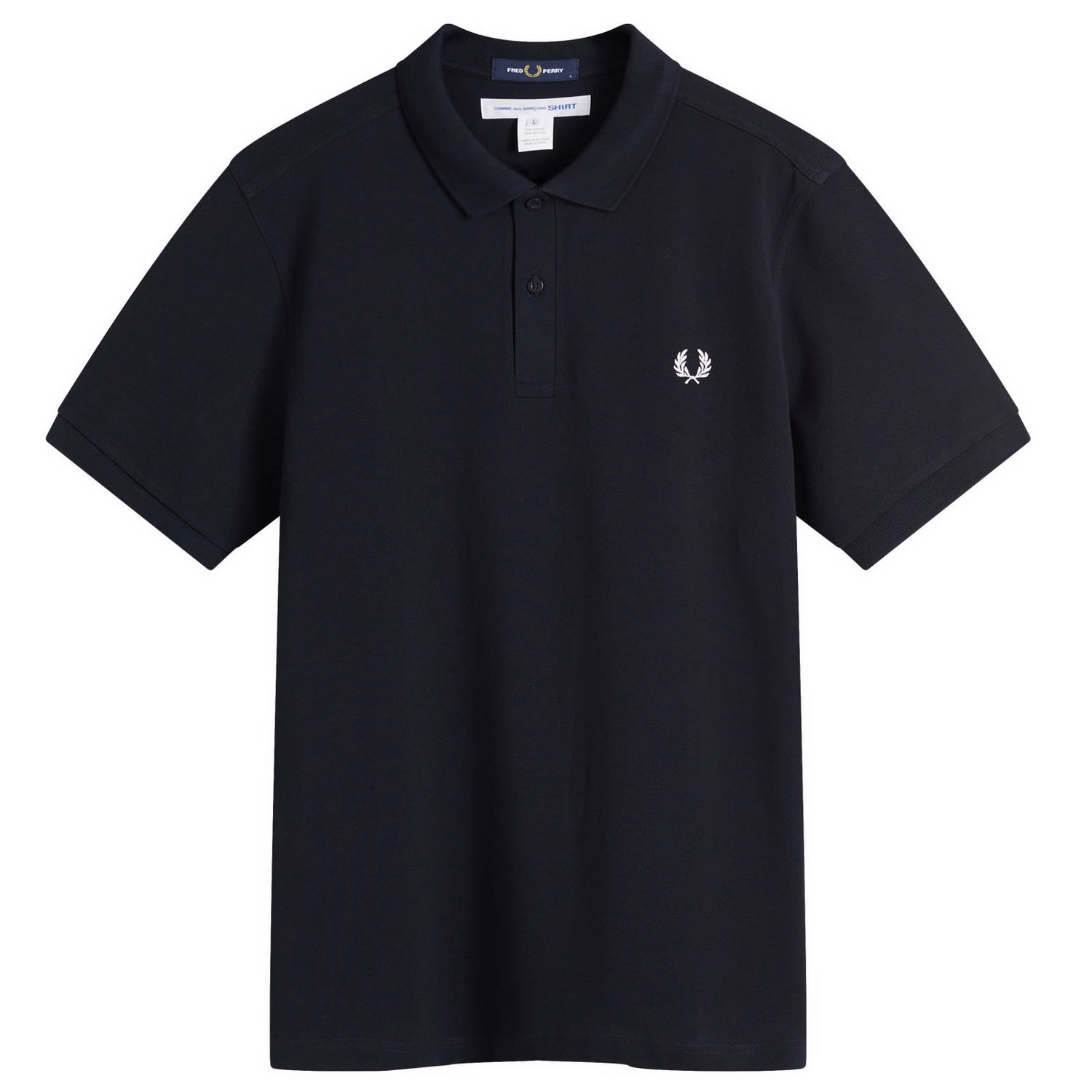 Polo tričko Comme des Garçons Back Print Polo Shirt Navy | FN-T105-2, 0