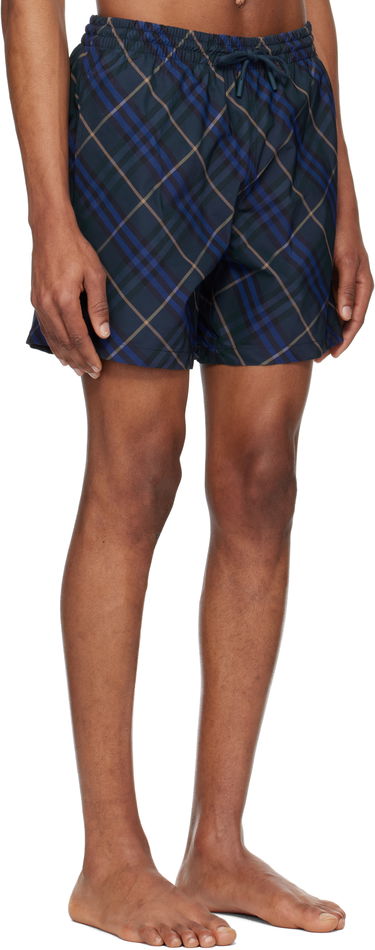 Plavky Burberry Burberry Check Swim Shorts Modrá | 8108429, 1