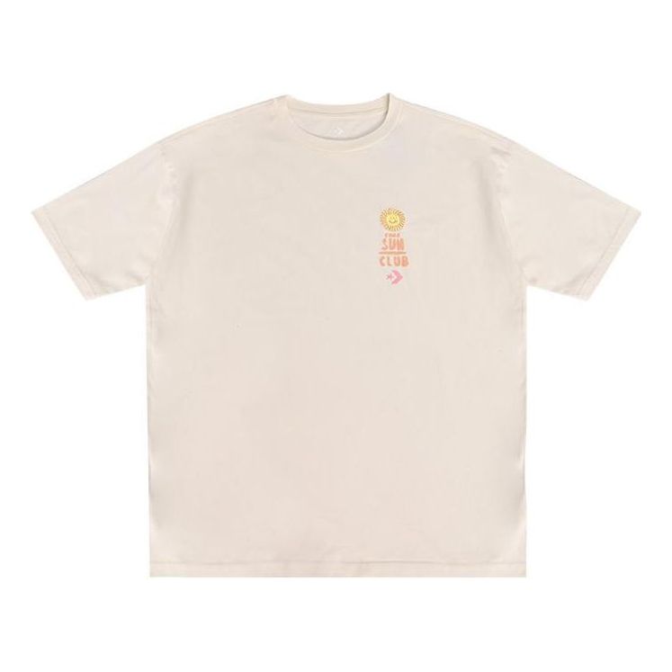 Tričko Converse Summer Beach Graphic T-Shirt Béžová | 10025877-A01, 0