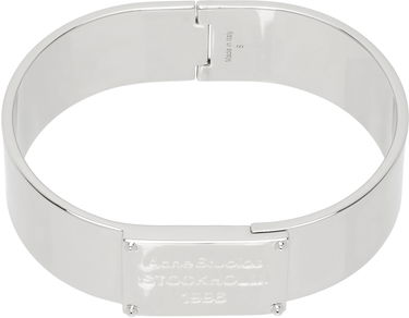 Náramok Acne Studios Acne Studios Engraved Logo Bracelet Metalická | C50455-, 0