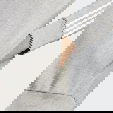 Mikina adidas Performance Essentials French Terry 3-Stripes Full-Zip Hoodie Šedá | IC9833, 6