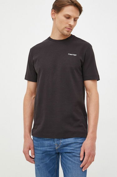 Tričko CALVIN KLEIN Tee Čierna | K10K109894.9BYY, 0