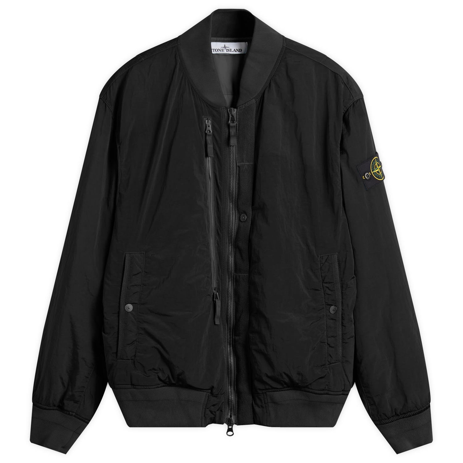 Bomber bunda Stone Island Nylon Metal EcoNyl PrimaLoft Bomber Jacket Čierna | K2S154100038-V0029, 1
