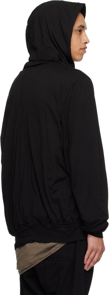 Mikina Rick Owens Rick Owens DRKSHDW Hollywood Oversized Hoodie Čierna | DU01E3262 BHDB, 2