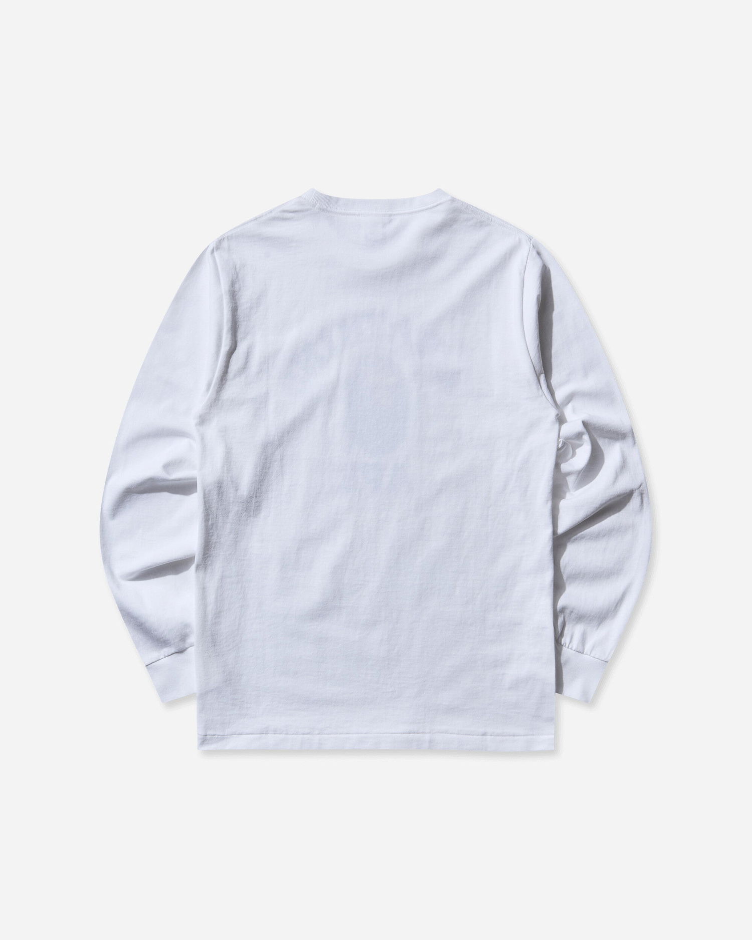 Tričko BAPE College Longsleeve T-Shirt Biela | 1L80111001 WHITE, 0