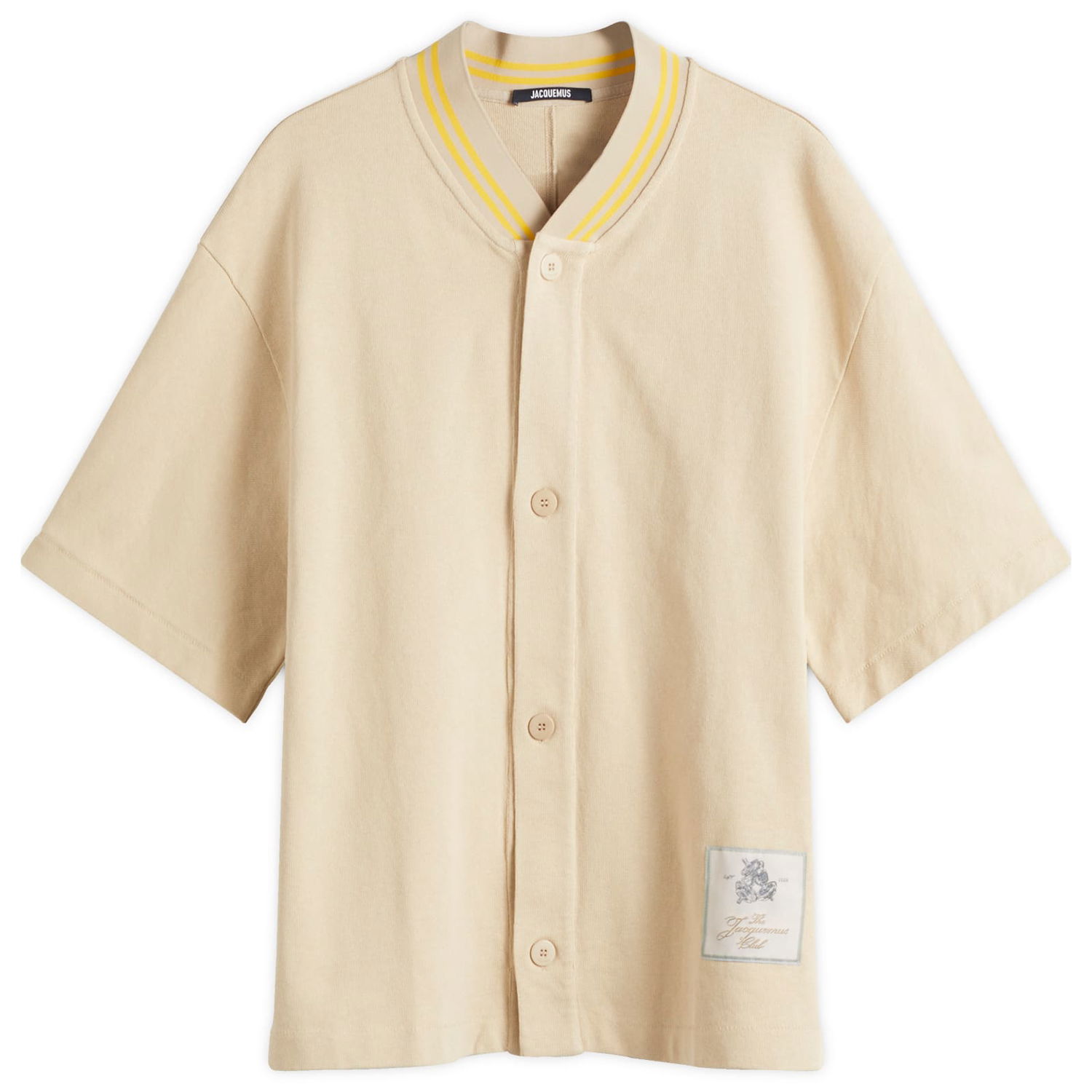 Polo tričko Jacquemus Jacquemus Polo Collar Jersey T-Shirt Béžová | 25E255JS297-2467-150, 0
