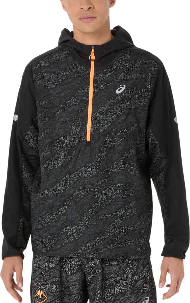 Vetrovka Asics Fujitrail Packable Windbreaker Jacket Čierna | 2011d389-002