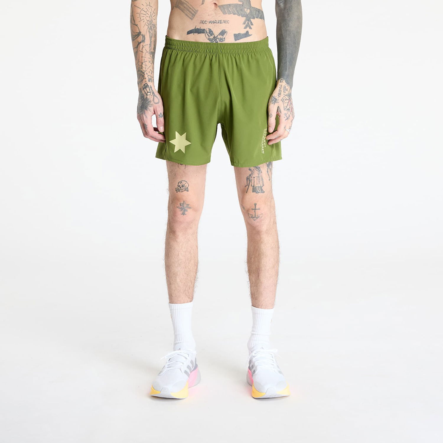 Šortky Saysky SAYSKY Statement Pace 5" Shorts Zelené | NMRSH21C313, 0