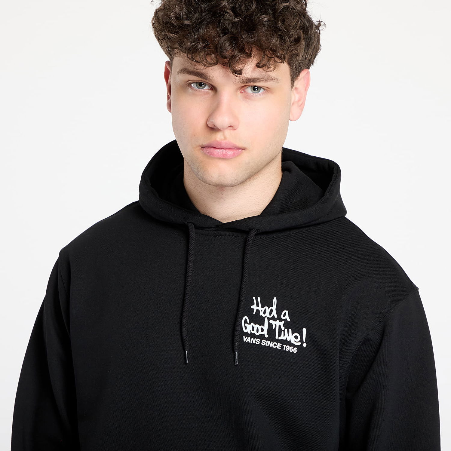 Mikina Vans Vans Good Times Pullover Hoodie Čierna | VN000M1RBLK1, 1