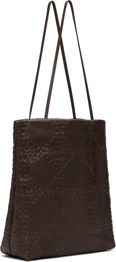 Tote bag The Row The Row Lilou Woven Tote Bag Hnedá | W1834-L616, 2