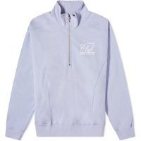 Sveter Sporty & Rich 94 Country Club Quarter Zip Sweat Fialová | QZ881CH, 1
