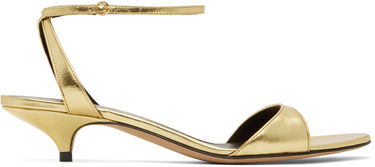 Doplnky The Row The Row Vika Ankle Strap Kitten Heel Sandals Metalická | F1583-M39, 0