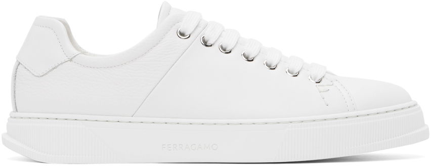 Tenisky a topánky FERRAGAMO Low Cut Sneakers Biela | 772088, 0