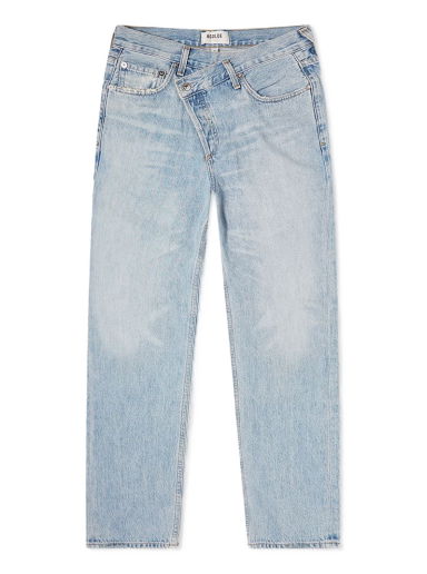 Džínsy AGOLDE Criss Cross Boyfriend Jeans Šedá | A097-983