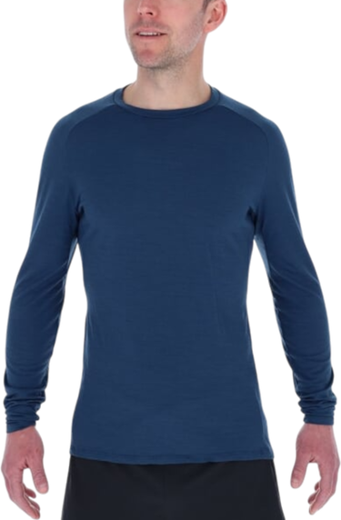 Sveter inov-8 Merino LS Tee Long Sleeve Modrá | 001170-ny-001, 0