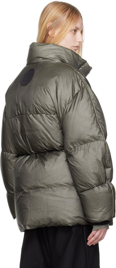 Prešívaná bunda Acne Studios Acne Studios Quilted Down Jacket Zelené | A90637-, 2