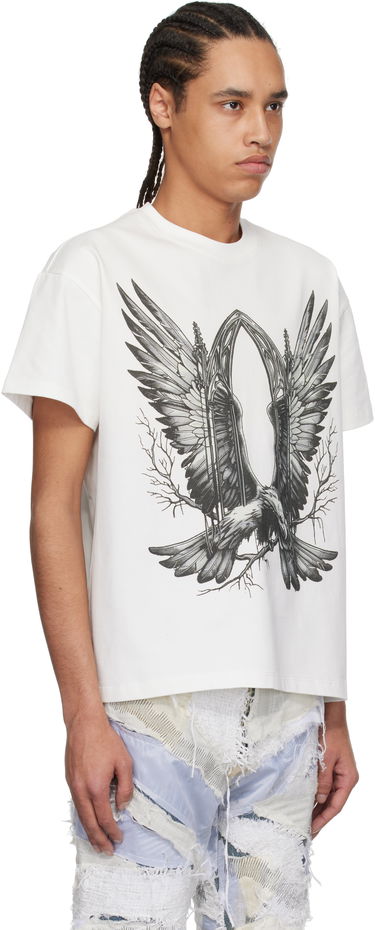Tričko Who Decides War Who Decides War Soaring Window Graphic T-Shirt Biela | 1110510001SS25, 1