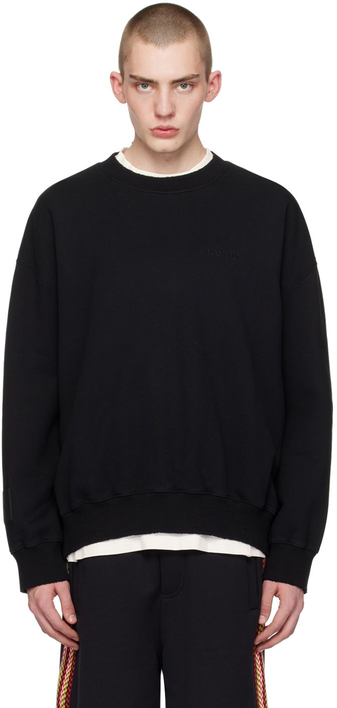 Sveter LANVIN Future x Sweatshirt Čierna | RU-SS0016-J119-P24, 0
