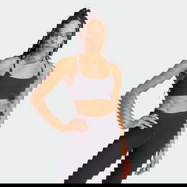 Podprsenka adidas Performance All Me Light Support Čierna | IQ3374, 0