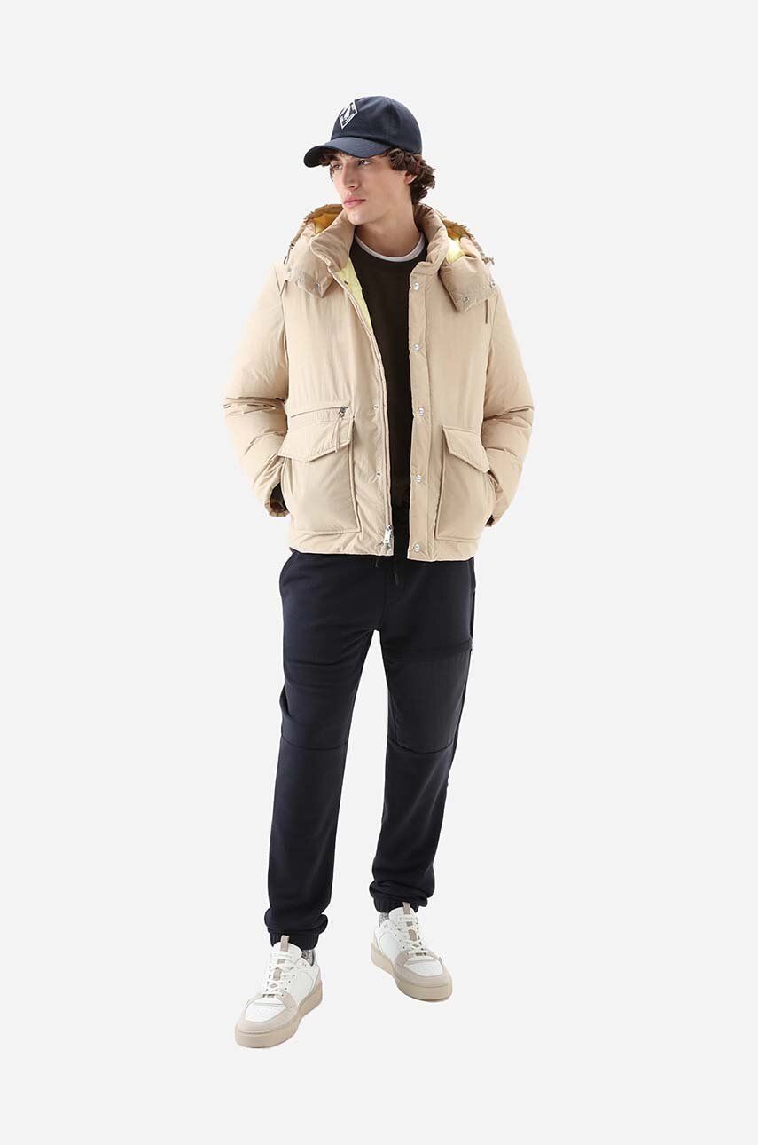 Prešívaná bunda WOOLRICH Eco Aleutian Jacket Béžová | CFWOOU0715MRUT3327, 0