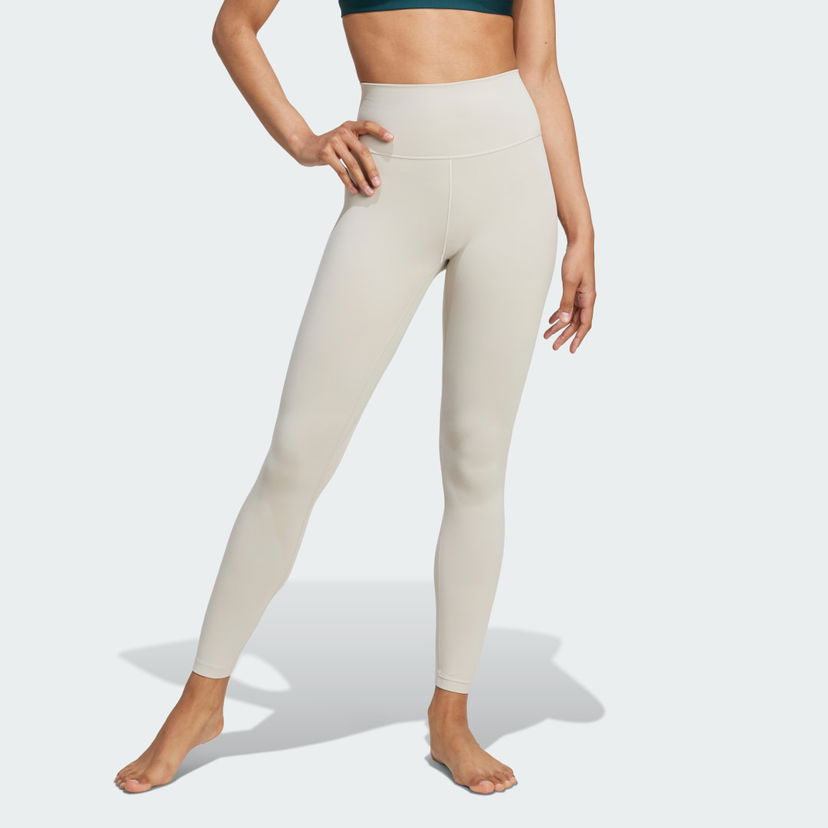 Legíny adidas Performance All Me 7/8 Tights Béžová | JW7580