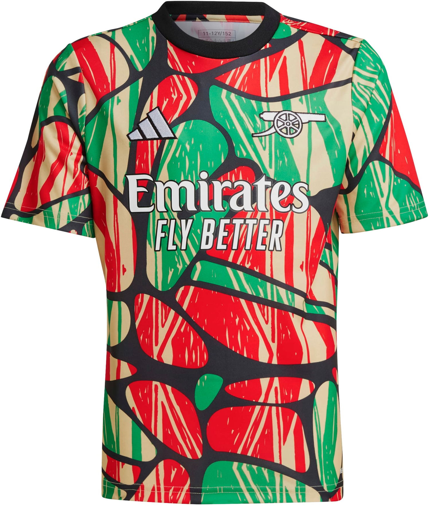 Dres adidas Originals AFC Patterned Short Sleeve Jersey PRESHI 2024/25 Rôznofarebný | is9994, 1