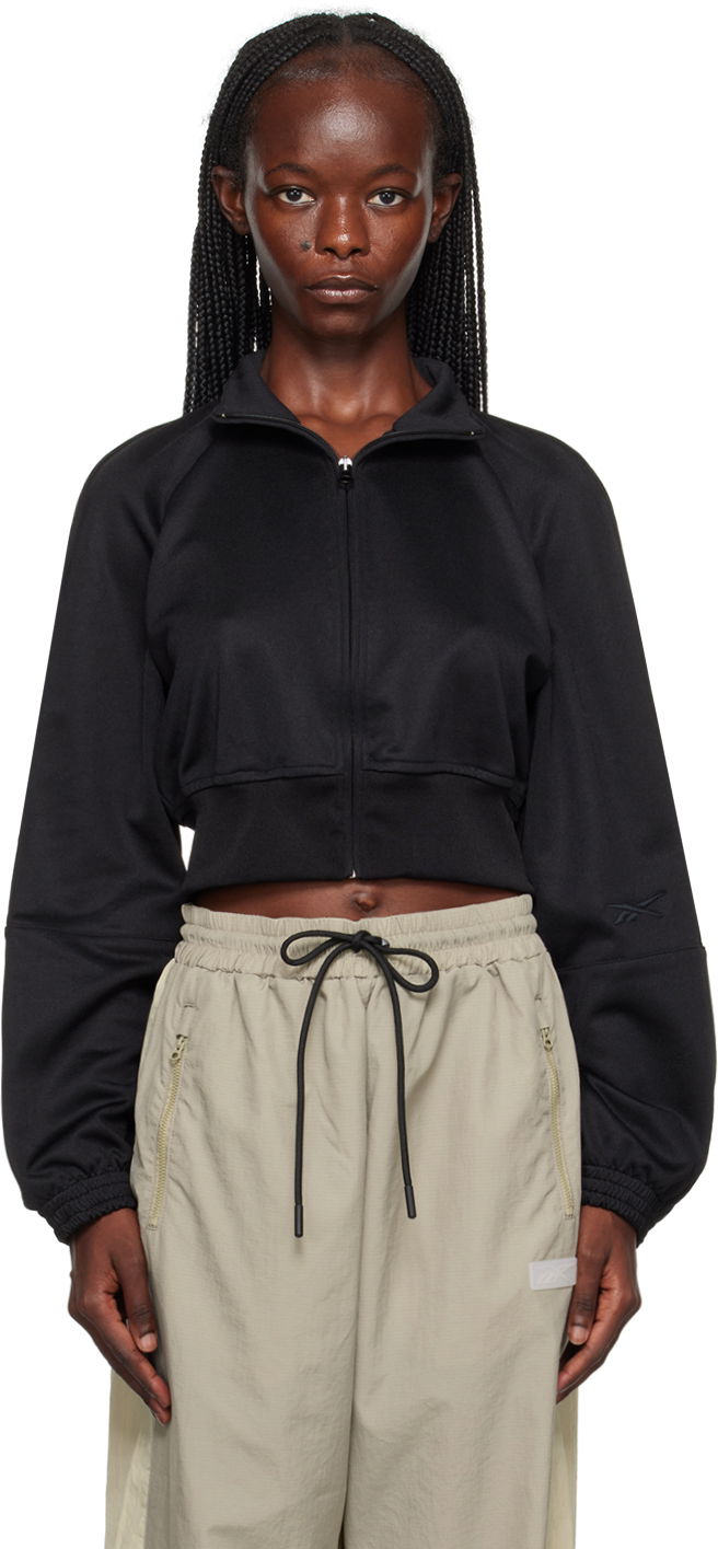 Mikina Reebok Classics Cropped Hoodie Čierna | RWBD003C99FAB0011000, 0