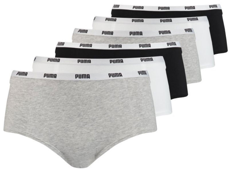 Nohavičky Puma Hipster 6-pack Rôznofarebný | 701218976-002, 0