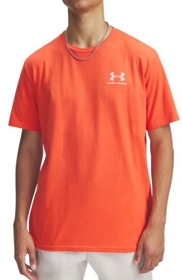 Tričko Under Armour Sportstyle Left Chest Short Sleeve T-Shirt Oranžová | 1326799-847, 0