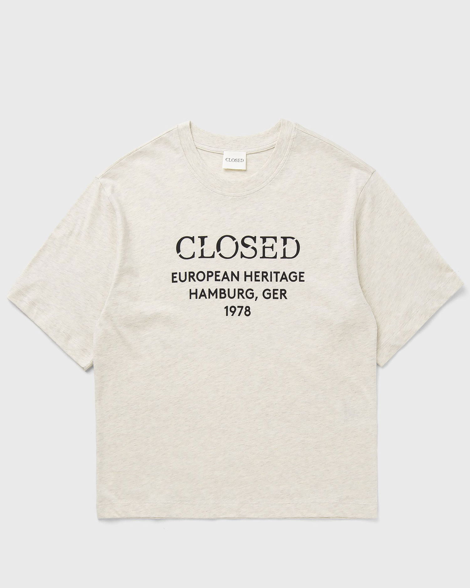 Tričko CLOSED Relaxed Fit Graphic T-Shirt Béžová | C95203-40L-PR-201, 0