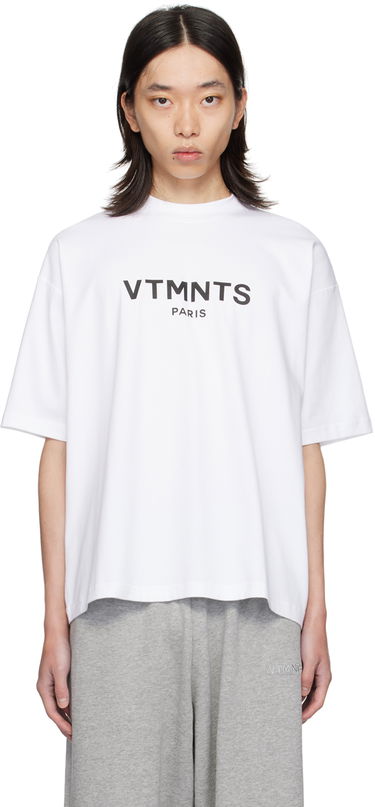 Tričko VETEMENTS Paris Logo T-Shirt Biela | VL22TR200W, 0