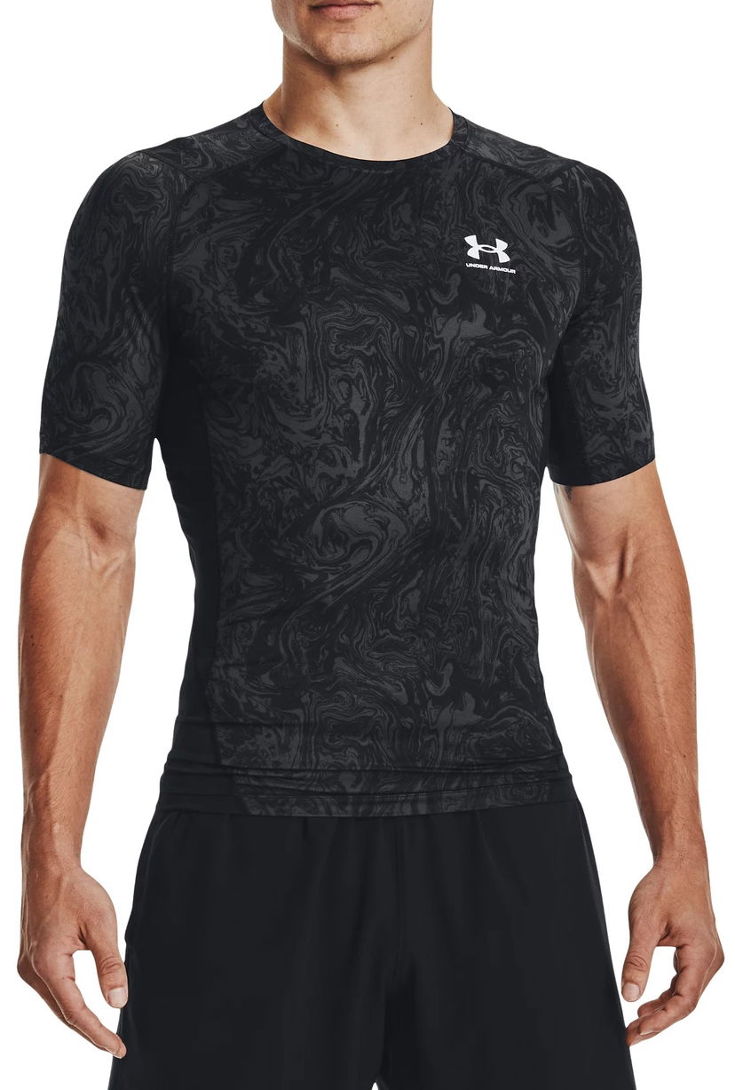 Tričko Under Armour Short Sleeve Compression T-Shirt Čierna | 1370324-001