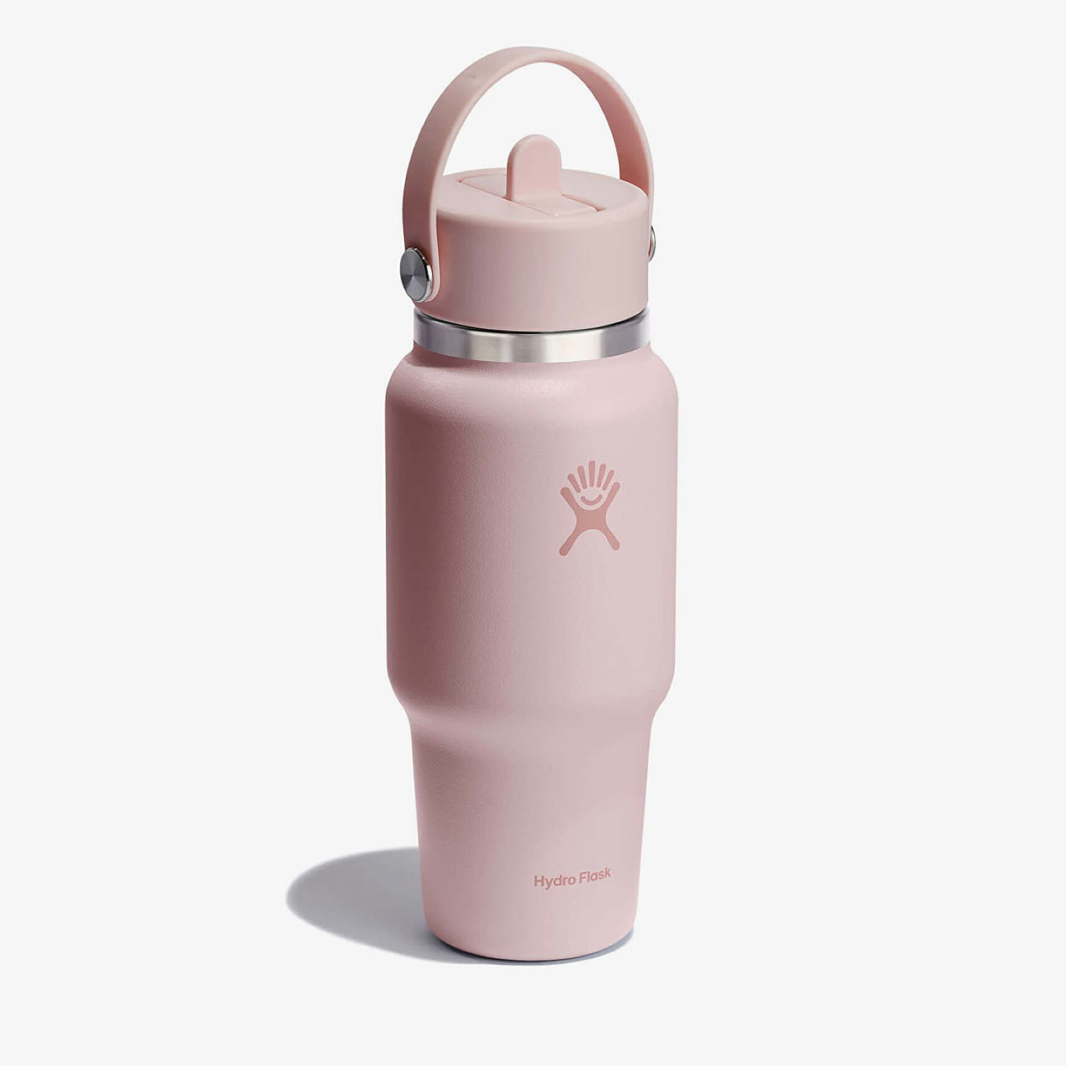 Fľaše Hydro Flask 709 ml Wide Flex Straw Travel Bottle Trillium Universal Ružová | WT24CFS678, 1