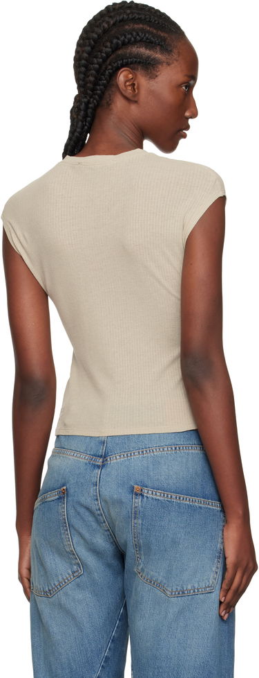 Tričko Ksubi Ksubi Staple Short Sleeve T-Shirt Béžová | WPF25TE014, 2
