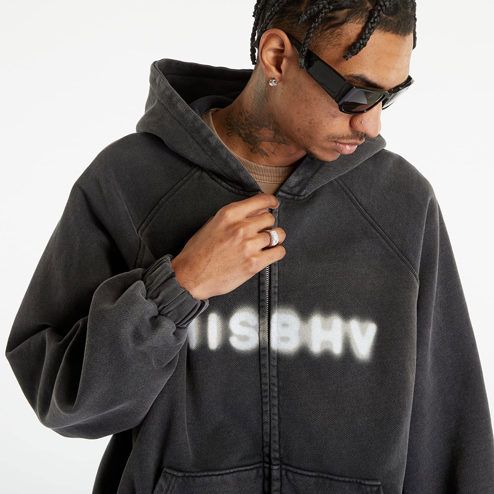 Community Zipped Hoodie