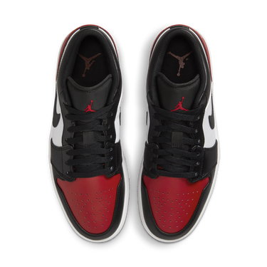 Tenisky a topánky Jordan Air Jordan 1 Low "Bred Toe 2.0" Červená | 553558-161, 4