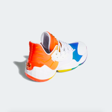 Tenisky a topánky adidas Performance Harden Vol. 4 "Pride" Biela | FX4797, 2