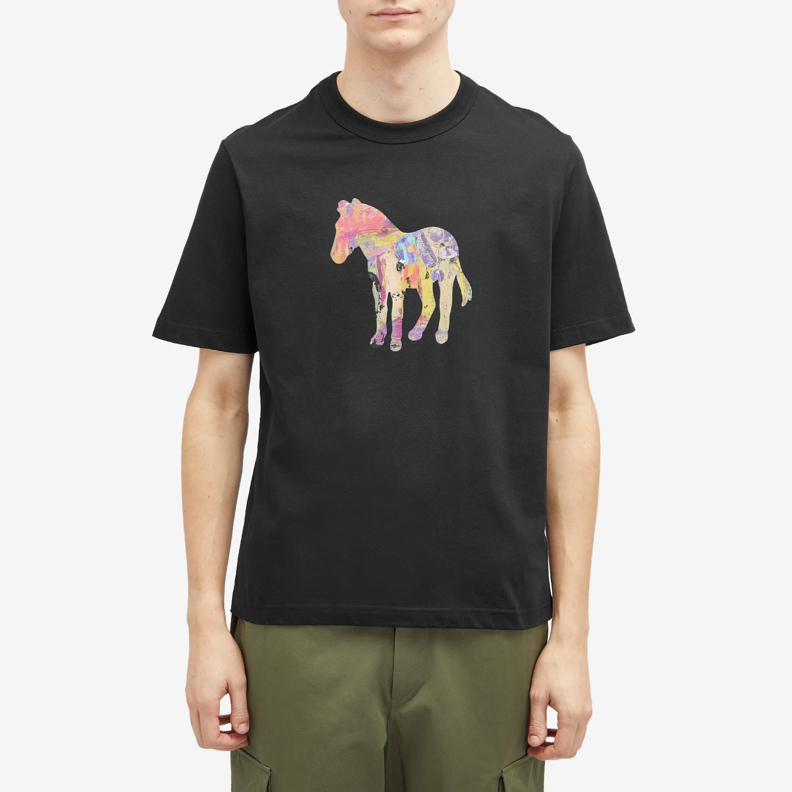 Paul Smith Zebra Craft T-Shirt, Size Large