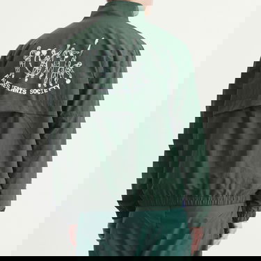Bunda Palmes Palmes Practice Track Jacket Zelené | P50-0023-777, 3