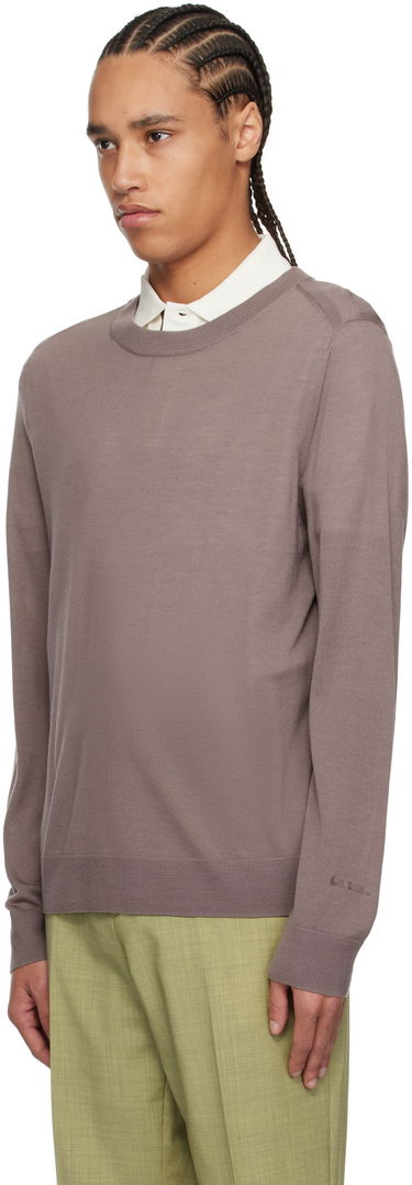 Sveter Paul Smith Paul Smith Merino Wool Sweater Hnedá | M1R-238Z-P02093-55, 3