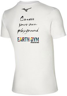 Tričko Mizuno Mizuno Earth Gym T-Shirt Biela | 32ea20eg-01, 1