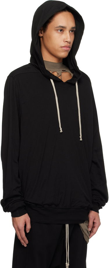 Mikina Rick Owens Rick Owens DRKSHDW Hollywood Oversized Hoodie Čierna | DU01E3262 BHDB, 1