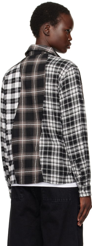 Košeľa Dime Triple Plaid Shirt Čierna | DIMEHO249BLK, 2