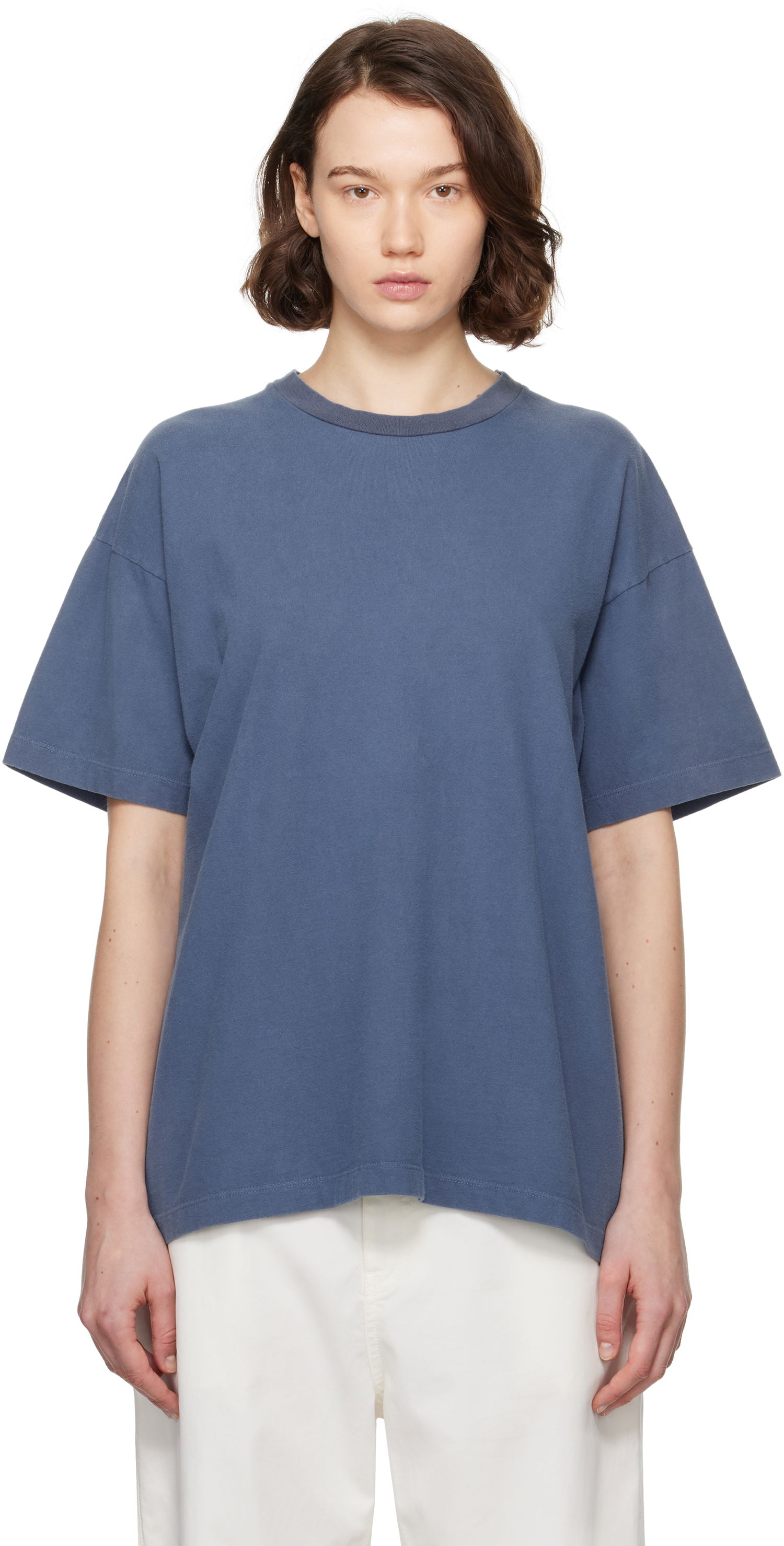 Tričko The Row The Row Lavinia T-Shirt Modrá | 9008-K526, 0