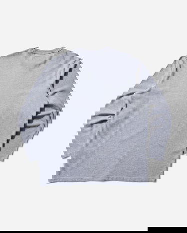 Tričko ERL Venice Longsleeve T-Shirt Šedá | ERL11T006 1, 2
