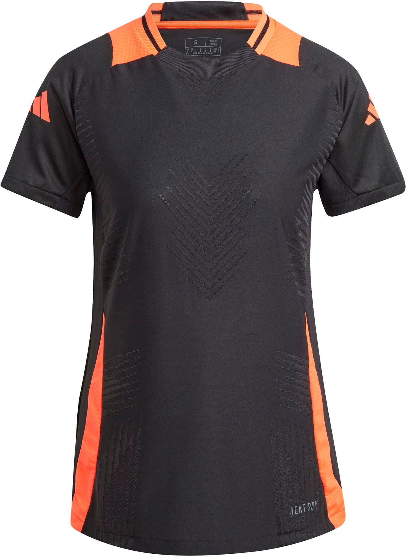 Women's Black Orange Training Jersey